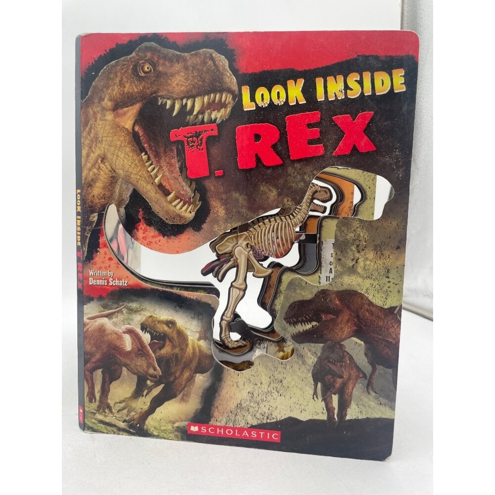 Look Inside T. Rex Interactive Childrens Book By Scholastic